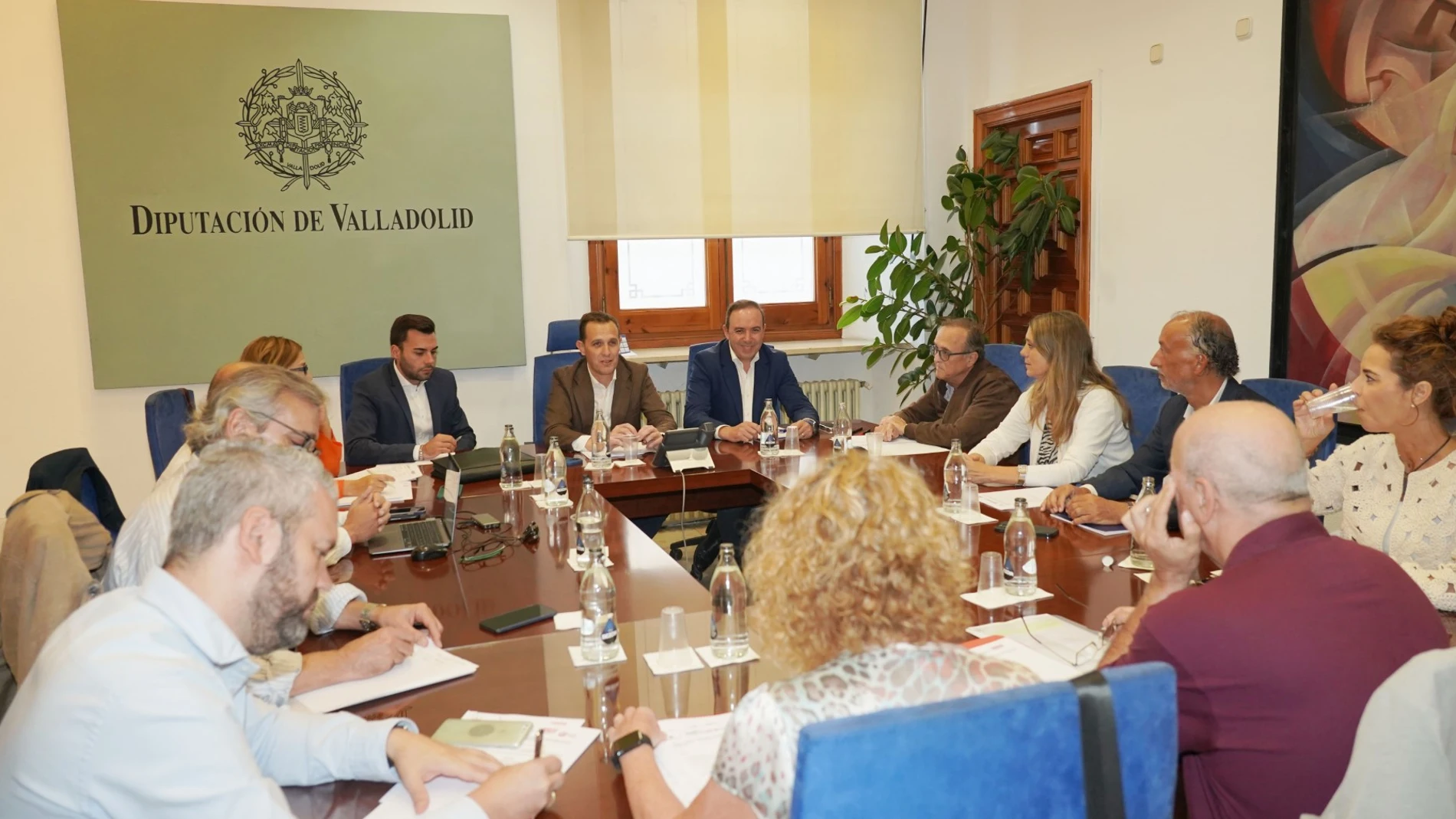Conrado Íscar presidente la Mesa del Diálogo Social de la provincia de Valladolid