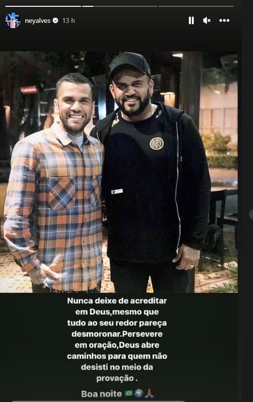 Mensaje de Ney Alves