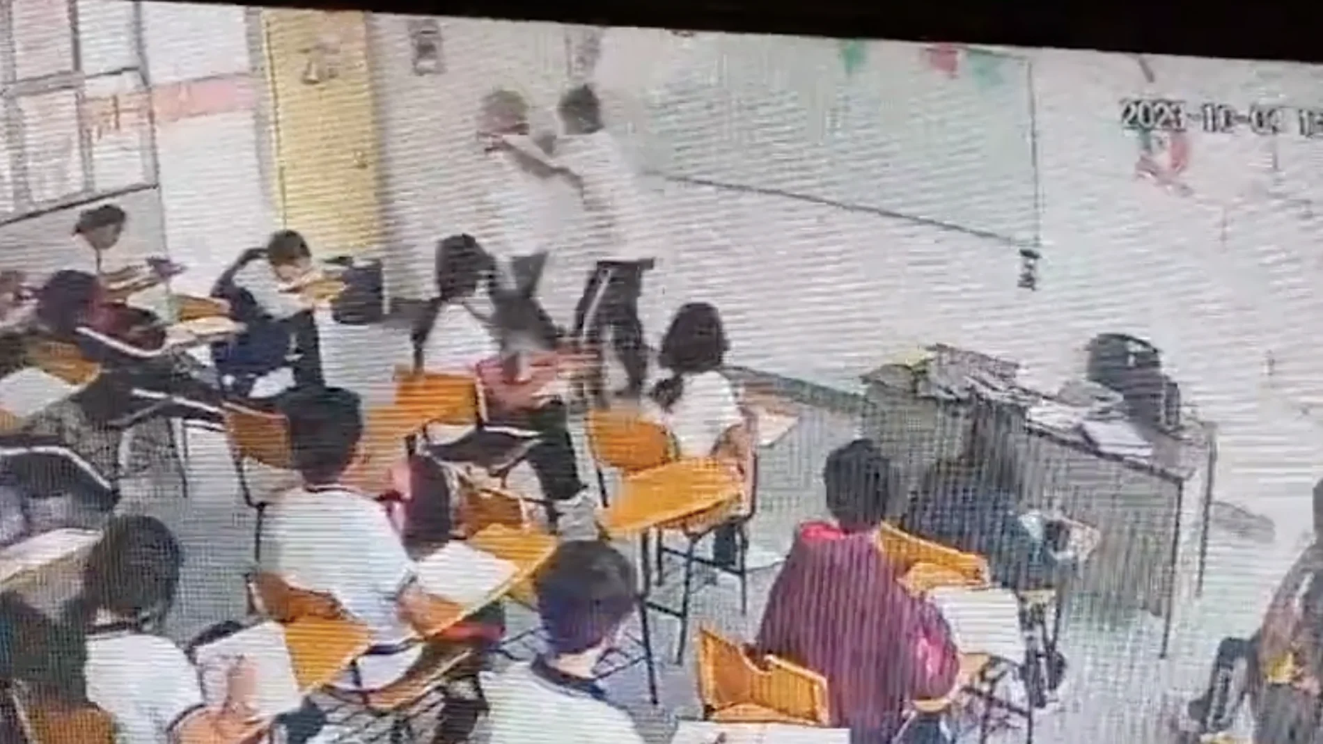 Un estudiante apuñala a su profesora en Coahuila (México)