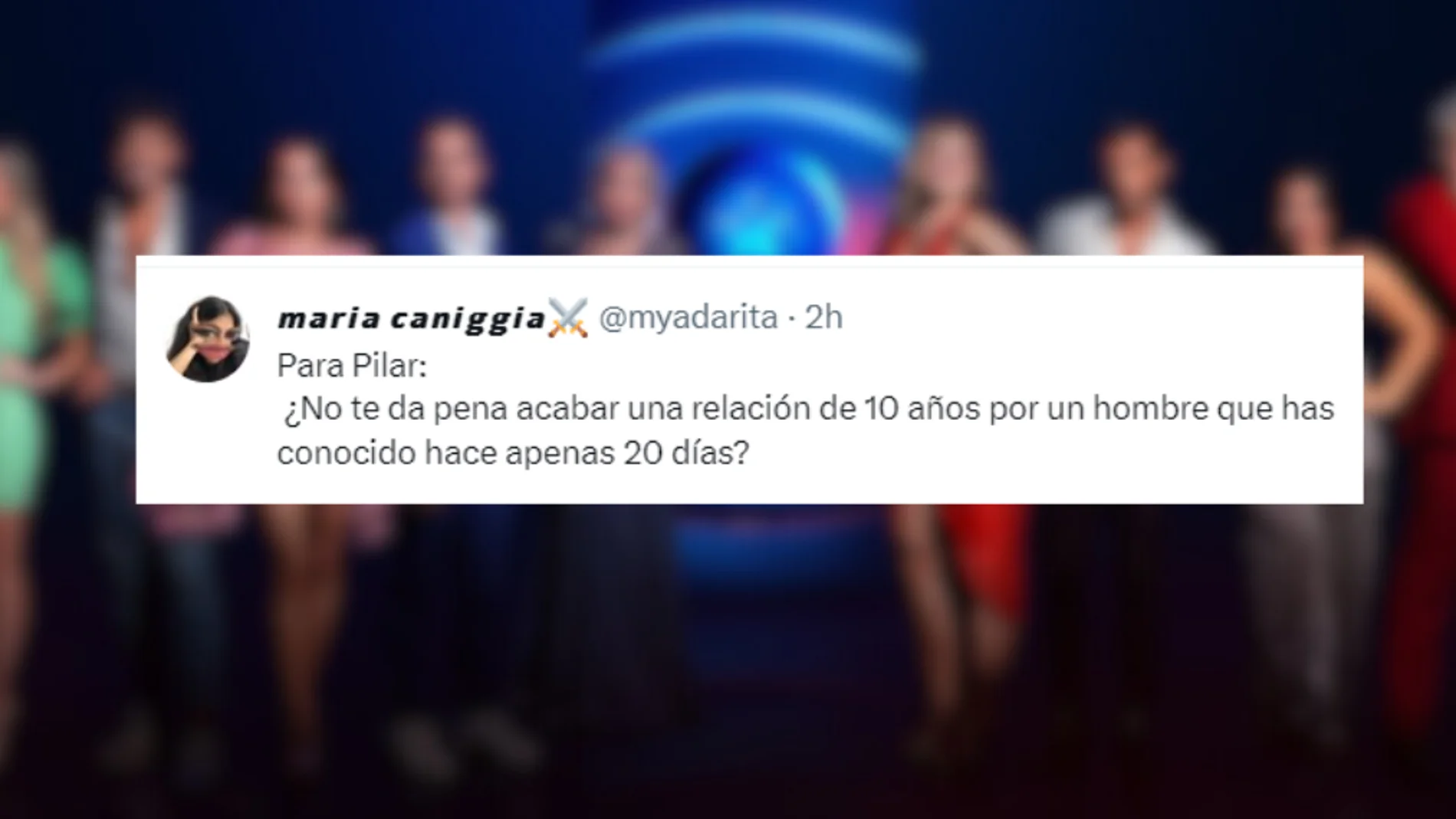 Gustavo y Pilar en el punto de mira de los espectadores de Gran Hermano Vip