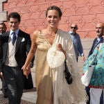 Claudia Osborne en la boda de Clotilde Entrecanales.