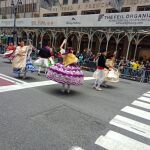 La peña huertana El Candil de Monteagudo, con su grupo de coros y danzas