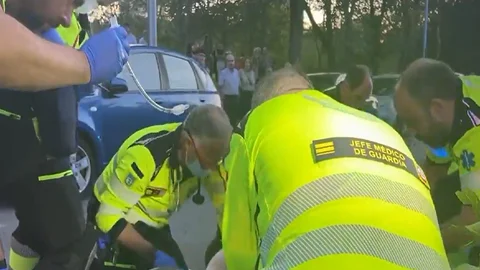 Los servicios de Emergencia trataron de reanimar a las víctimas
