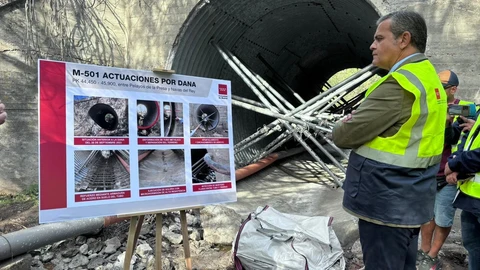 MADRID.-La Comunidad abre el miércoles al tráfico el tramo de la M-501 afectado por la última DANA