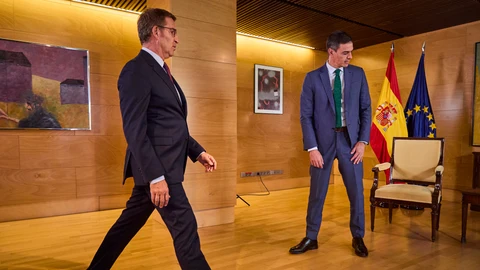 Pedro Sánchez y Alberto Núñez Feijóo