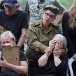 Funeral of Israeli soldier killed during fighting on the Israel-Gaza border
