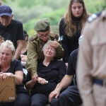 Funeral of Israeli soldier killed during fighting on the Israel-Gaza border