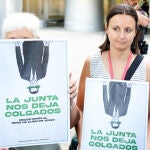Jóvenes andaluces protestan para exigir "eficacia" en la gestión del bono alquiler 