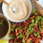Tartar de ternera con un toque estilo 'Laab' Tailandés