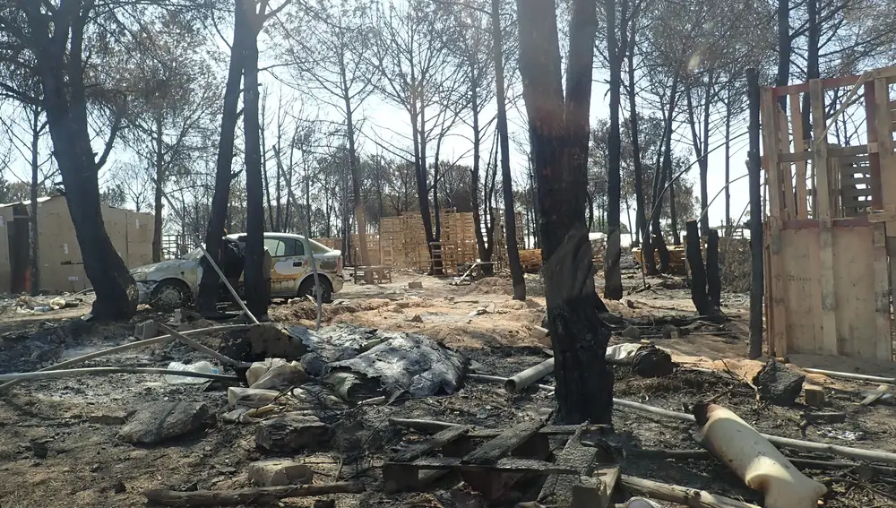 Una finca del entorno de Doñana