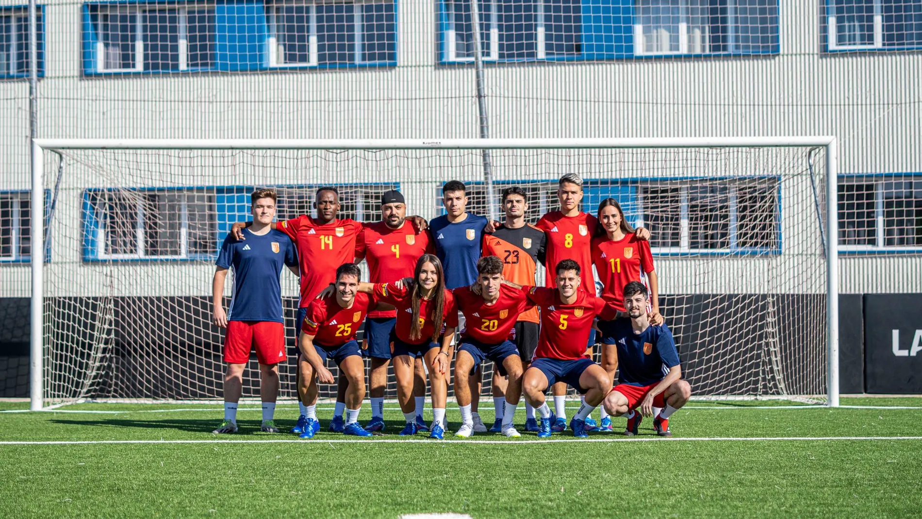 Foto: Jesús Hernández Bernal. Así es la selección española de creadores de contenidos: “Ya nos preparamos para jugar la Eurocopa”