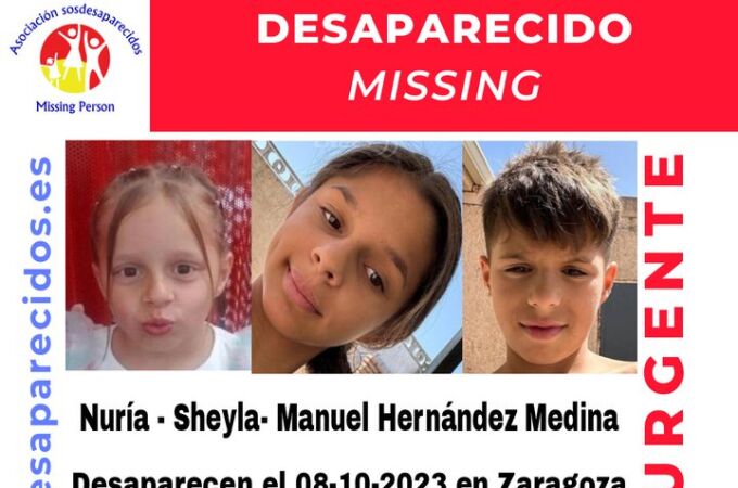 Hermanos desaparecidos en Zaragoza