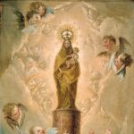 La Virgen del Pilar en un cuadro de Ramón Bayeu