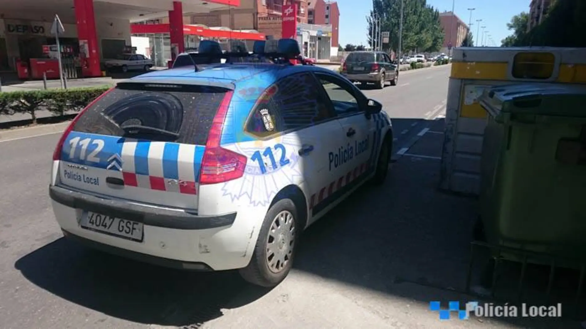 Patrulla de la Policía Local de Benavente