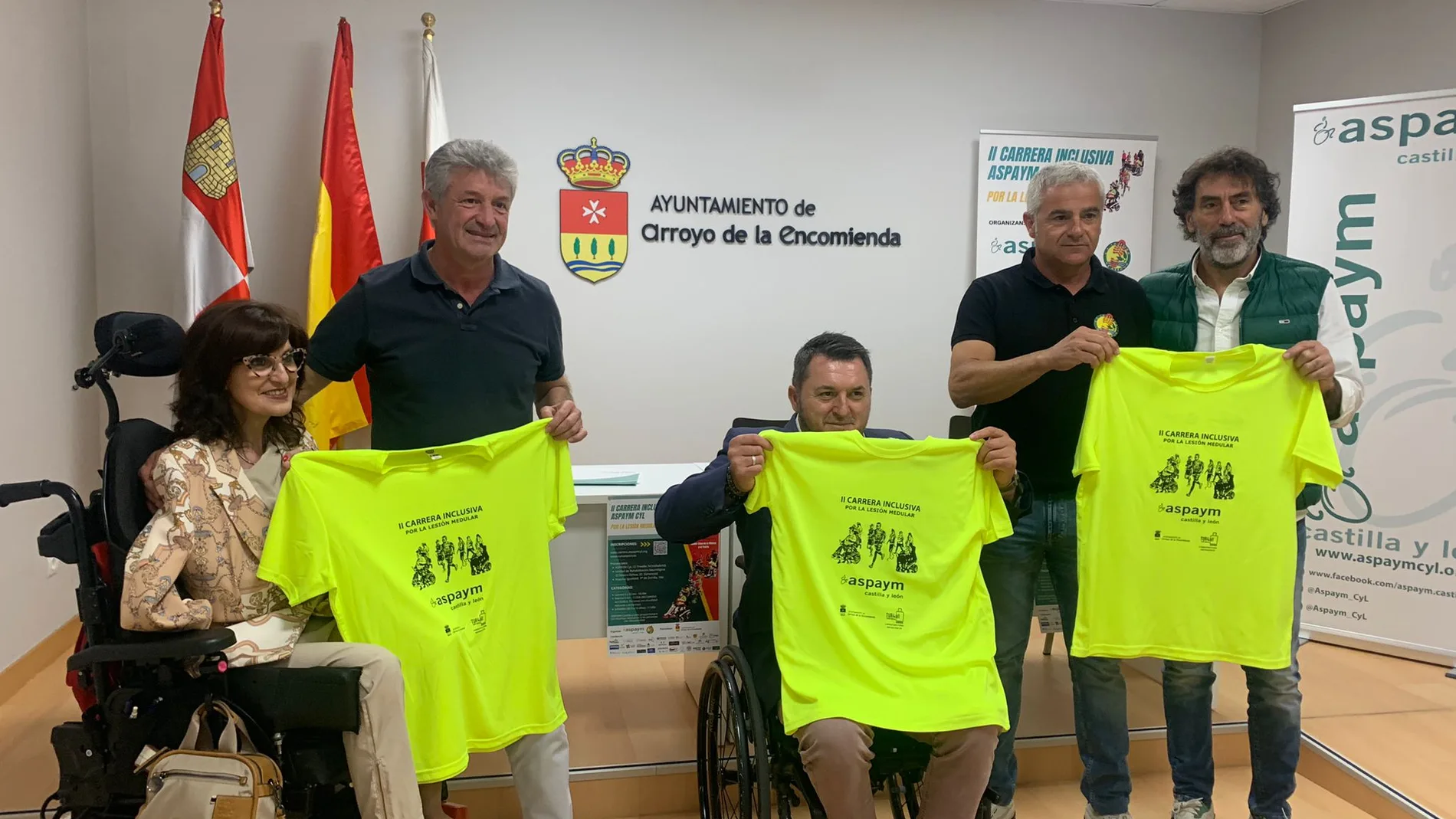 Presentación de la II Carrera Inclusiva por la Lesión Medular en Arroyo de la Encomienda