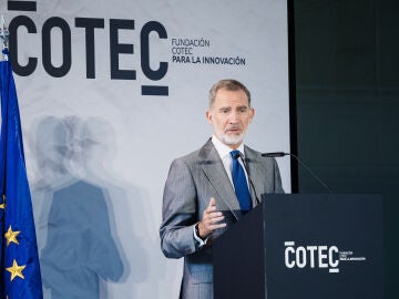 Felipe VI en la presentación del anuario de COTEC: “España es una tierra poblada de soluciones creativas”