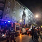 Mueren cuatro personas, tres de ellas menores, en un incendio en un edificio del centro de Vigo