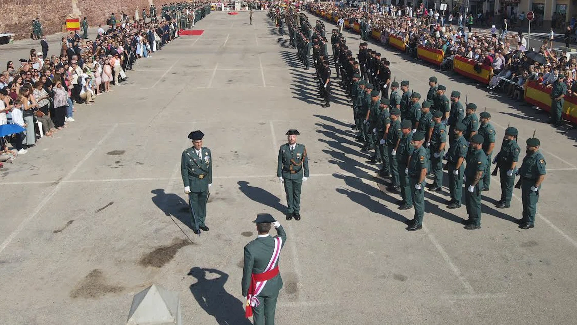 Actos de celebración de la patrona de la Guardia Civil en el Monasterio de El Puig