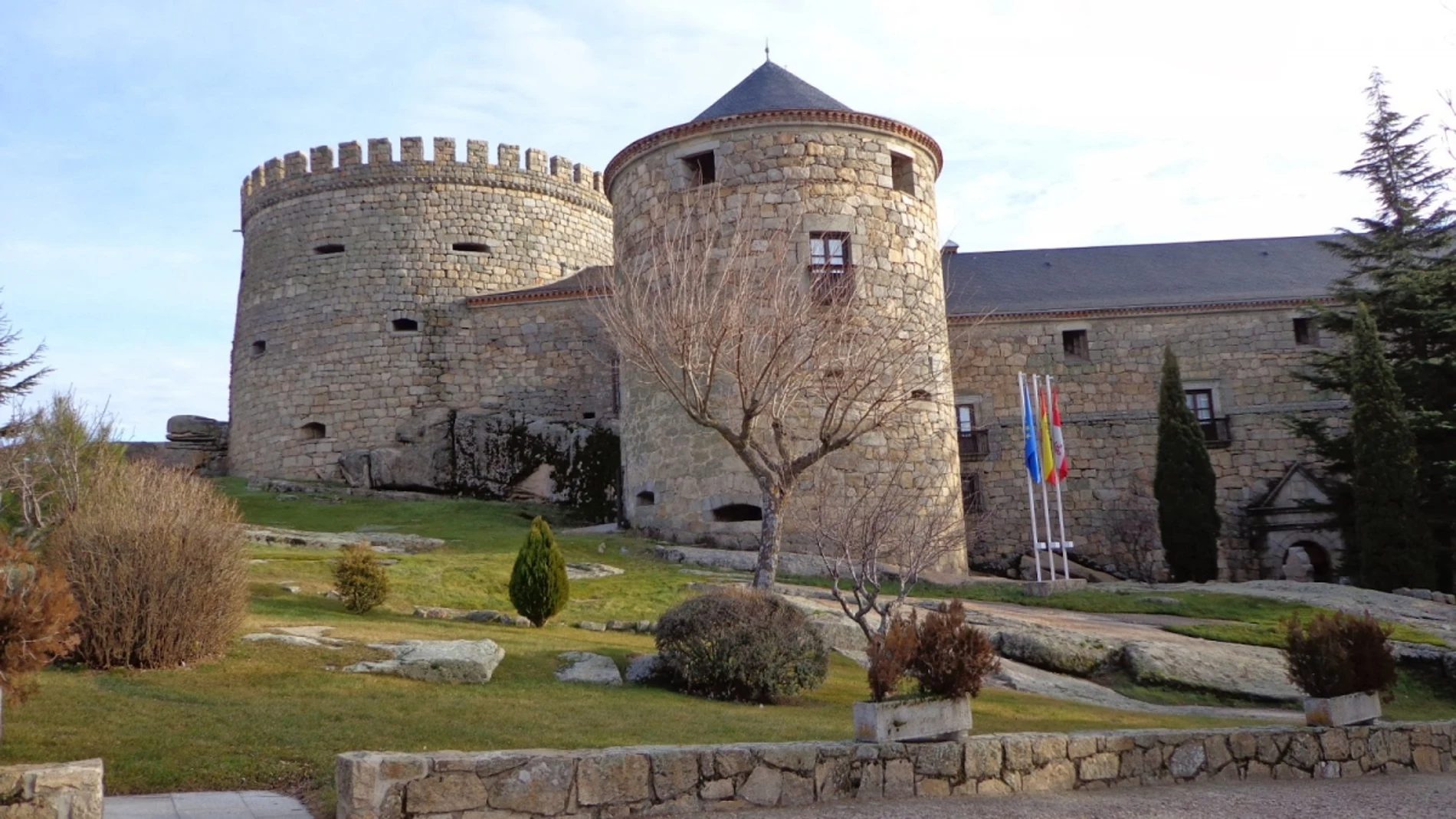 Castillo de la localidad abulense de Las Navas del Marqués