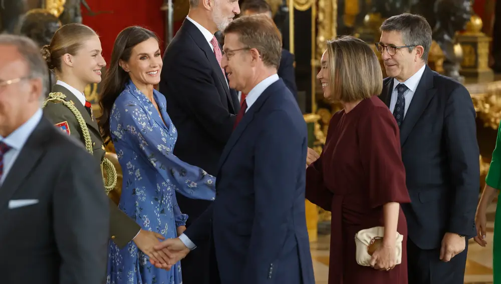 Besamanos del 12 de octubre en el palacio real @Gonzalo Pérez Mata