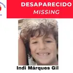 Indi Marqués Gil, el menor de siete años desaparecido en Badajoz