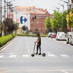 Los patinetes no podrán circular por aceras y zonas peatonales según la nueva ordenanza del Ayuntamiento Murcia