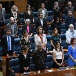 La Asamblea celebra un Pleno marcado por el fallecimiento del diputado Jorge García y la crisis de Israel