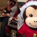 Antonio Jr y su regalo 