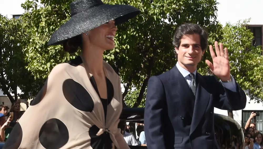 Fernando Fitz-James Stuart y Sofía Palazuelo, duques de Huéscar