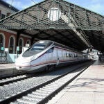 Tren Avant en la estación de Valladolid