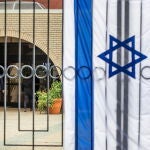 Memorial en la embajada de Israel en Washington