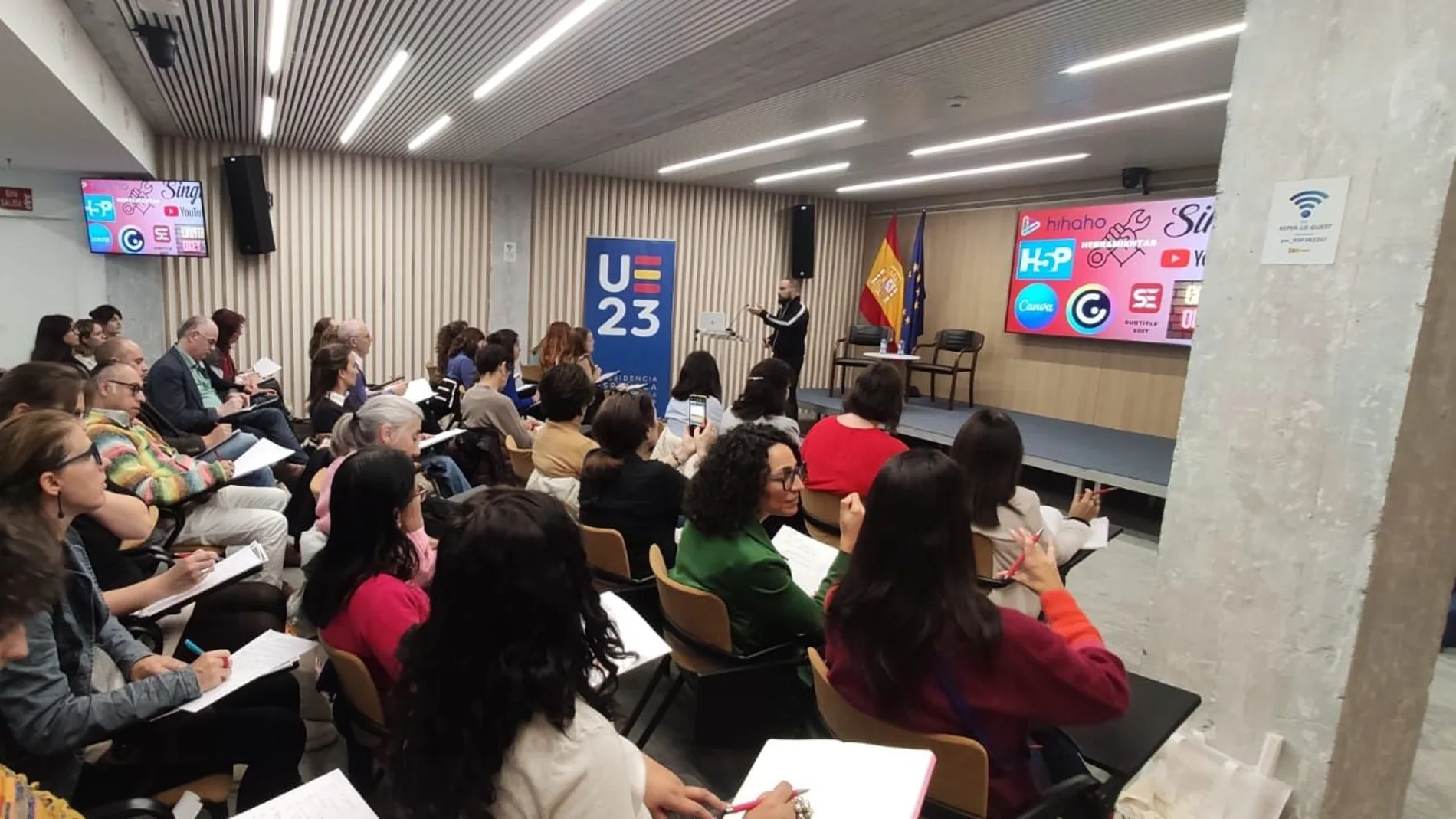 Salamanca Ciudad del Español se promociona en las XIII Jornadas Tecnológicas para docentes ELE en Bruselas