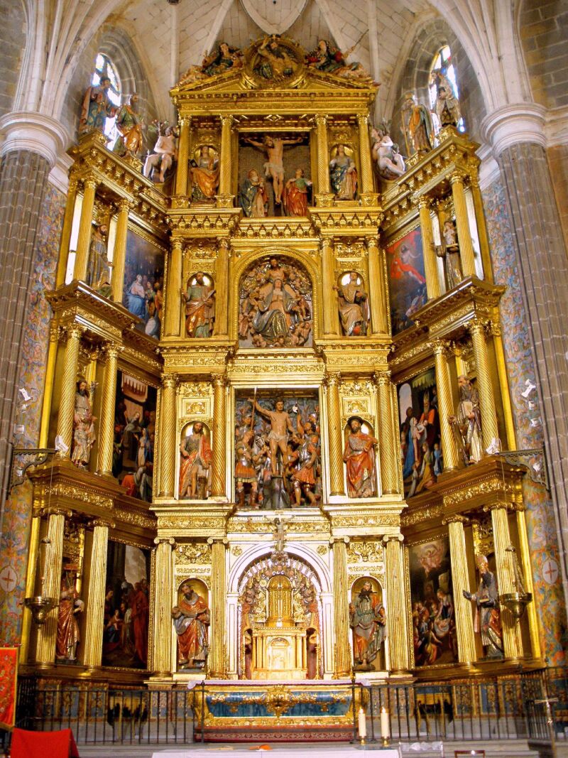 Retablo de la iglesia de Villacastín