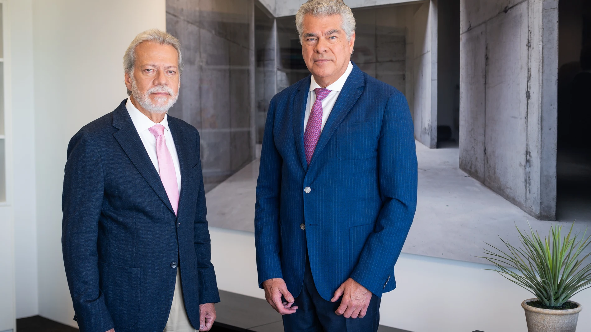 Luis Amodio y Mauricio Amodio, presidente y vicepresidente ejecutivos de OHLA
