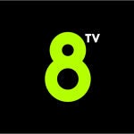 Logotipo de 8tv