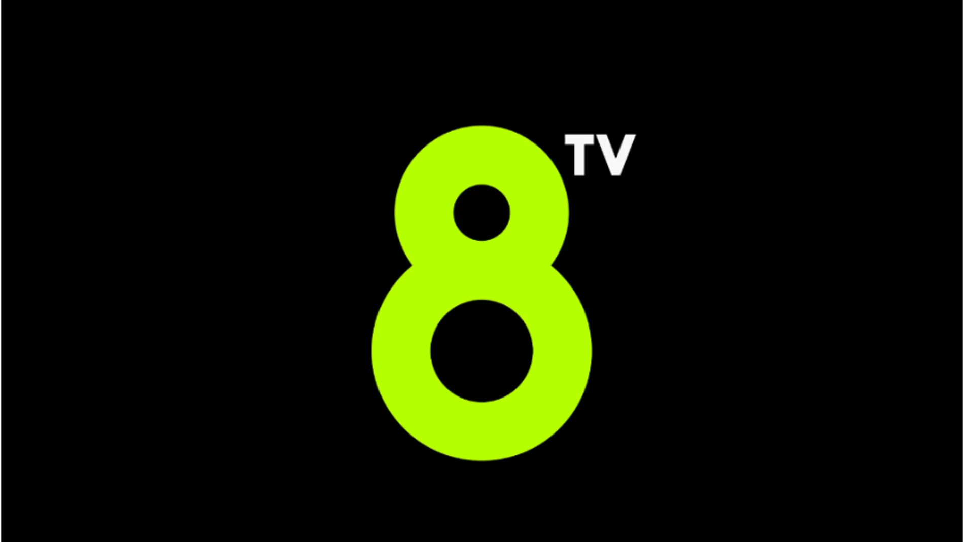Logotipo de 8tv