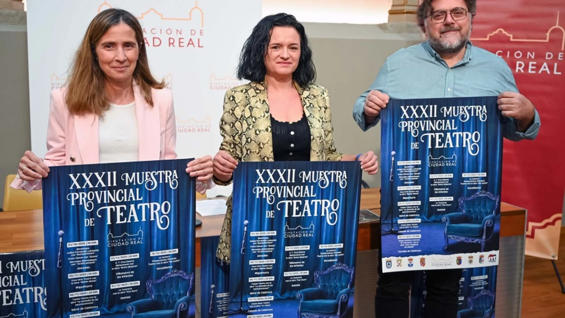 CASTILLA LA MANCHA.-Ocho localidades de Ciudad Real disfrutarán del arte escénico con la XXXII Muestra Provincial de Teatro