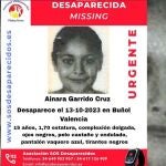 Se busca a Ainara Garrido, una menor de 15 años 