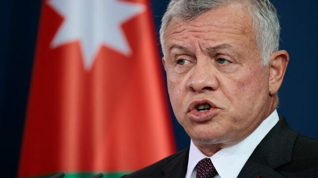 AMP.- O.Próximo.- El rey jordano dice que el desplazamiento de palestinos a Jordania o Egipto "es una línea roja"