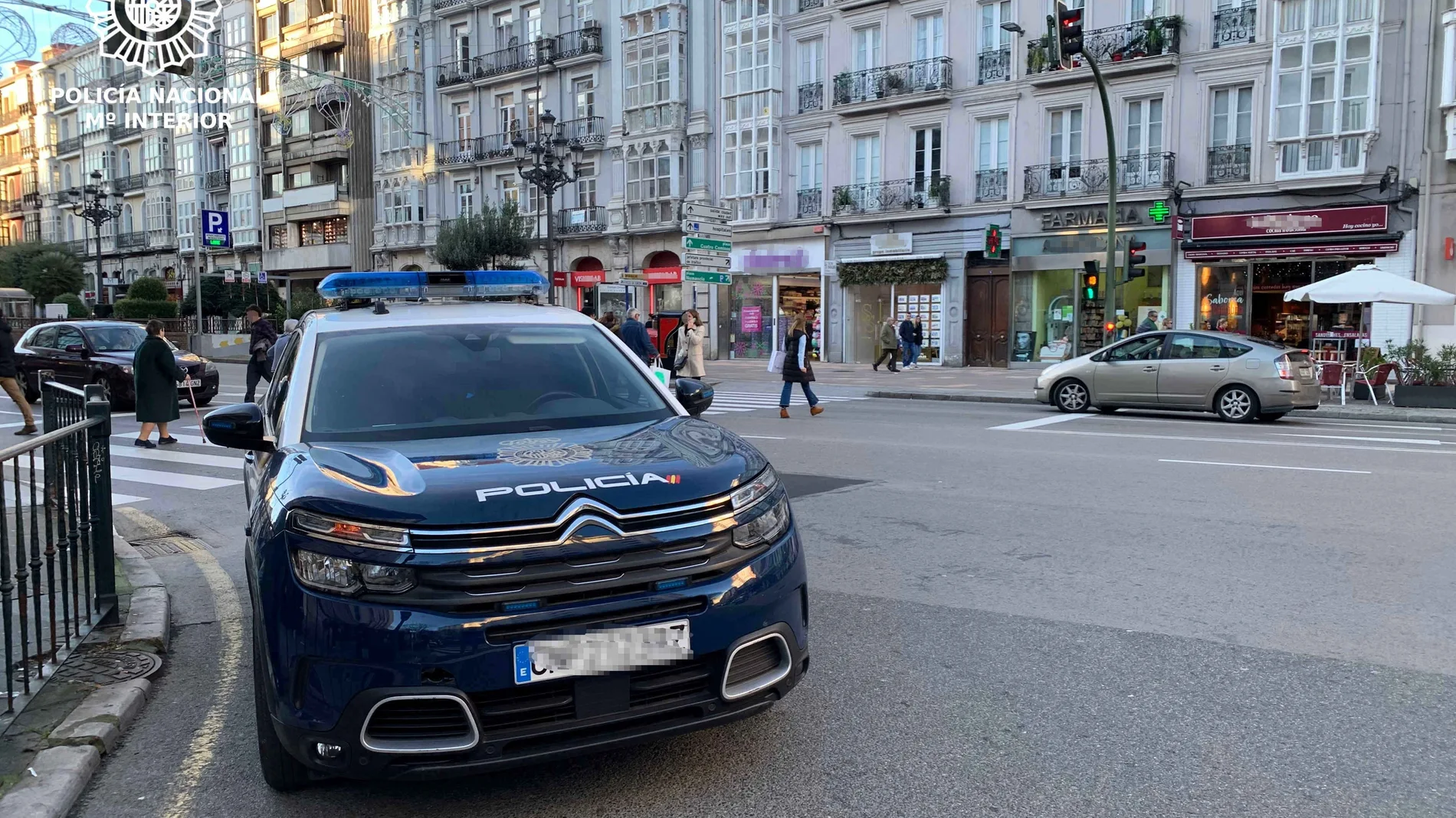 Coche de la Policía Nacional