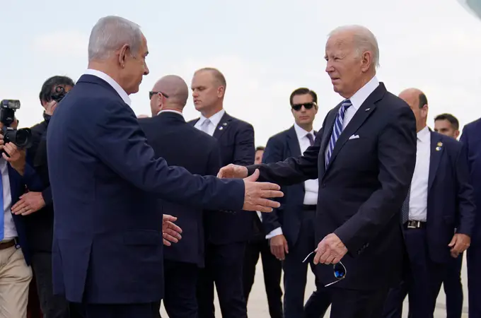 Biden llega a Israel el día después de la matanza del hospital en Gaza