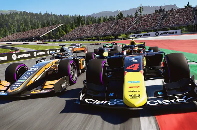 EA Sports F1 23: el título oficial estrena temporada de F2 y recibe la actualización deportiva