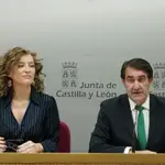 Juan Carlos Suárez-Quiñones junto a María Pardo 