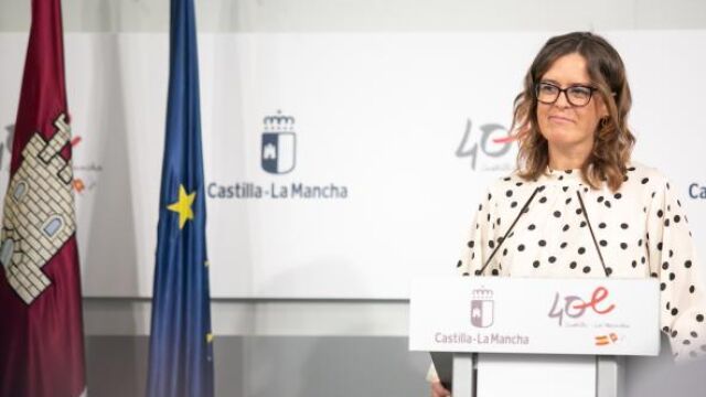 Esther Padilla, portavoz del Gobierno de Castilla-La Mancha
