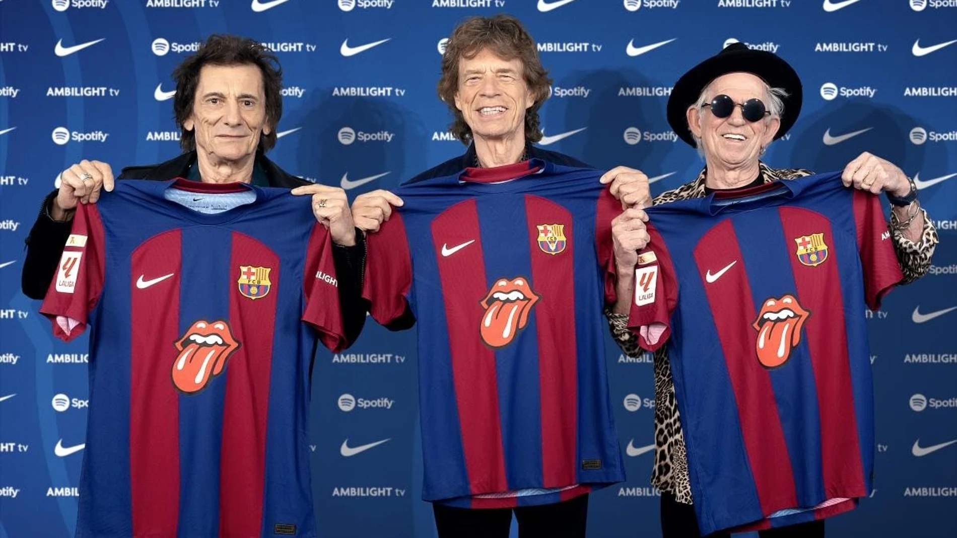 Fútbol.- El Barça jugará el Clásico con el logo de los Rolling Stones en la camiseta