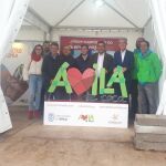 Inauguración de Ornitocyl con el presidente de la Diputación de Ávila, Carlos García