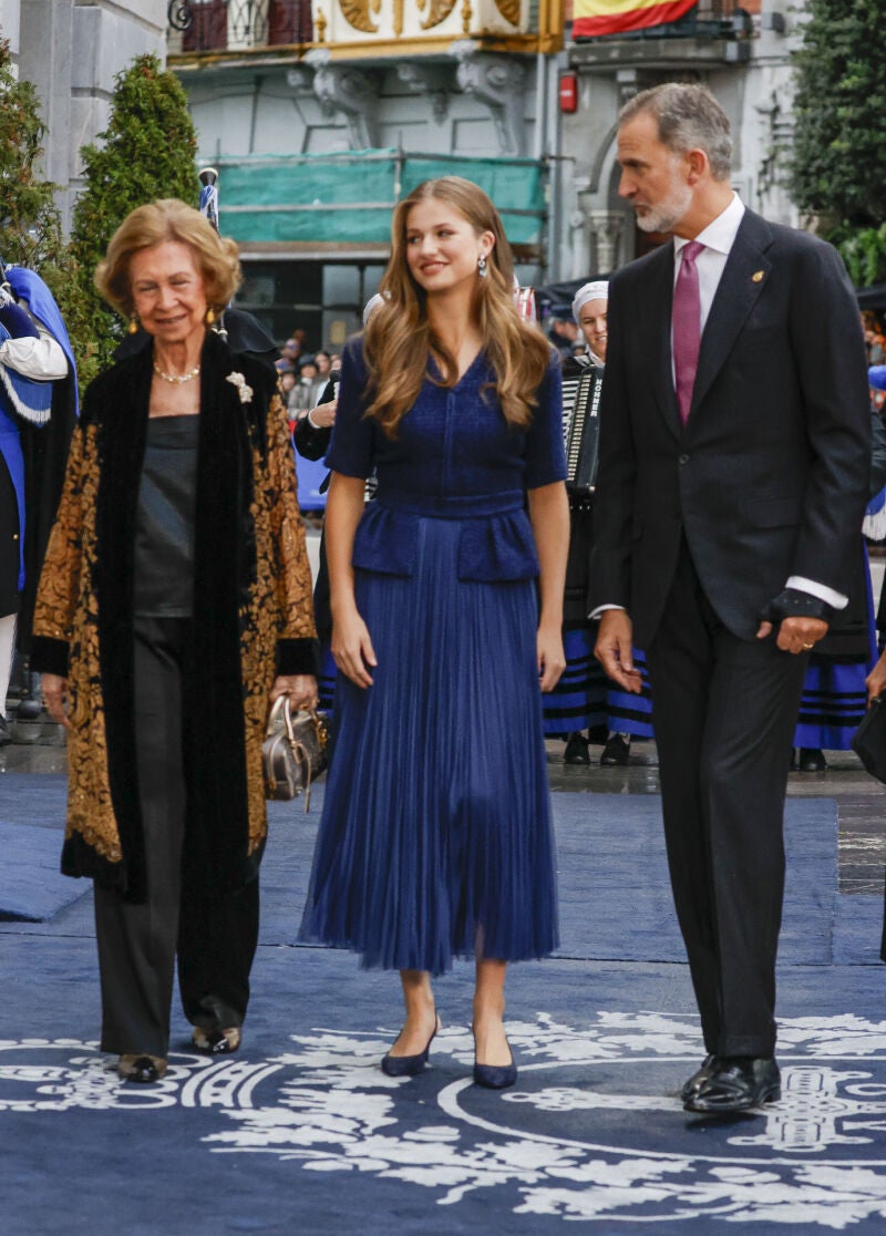 La Princesa Leonor en los Premios Princesa de Asturias.