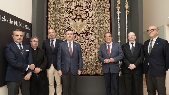 Inauguración de la exposición dedicada a la Virgen del Patrocinio, de la hermandad del Cachorro de Sevilla