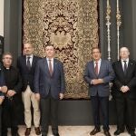 Inauguración de la exposición dedicada a la Virgen del Patrocinio, de la hermandad del Cachorro de Sevilla