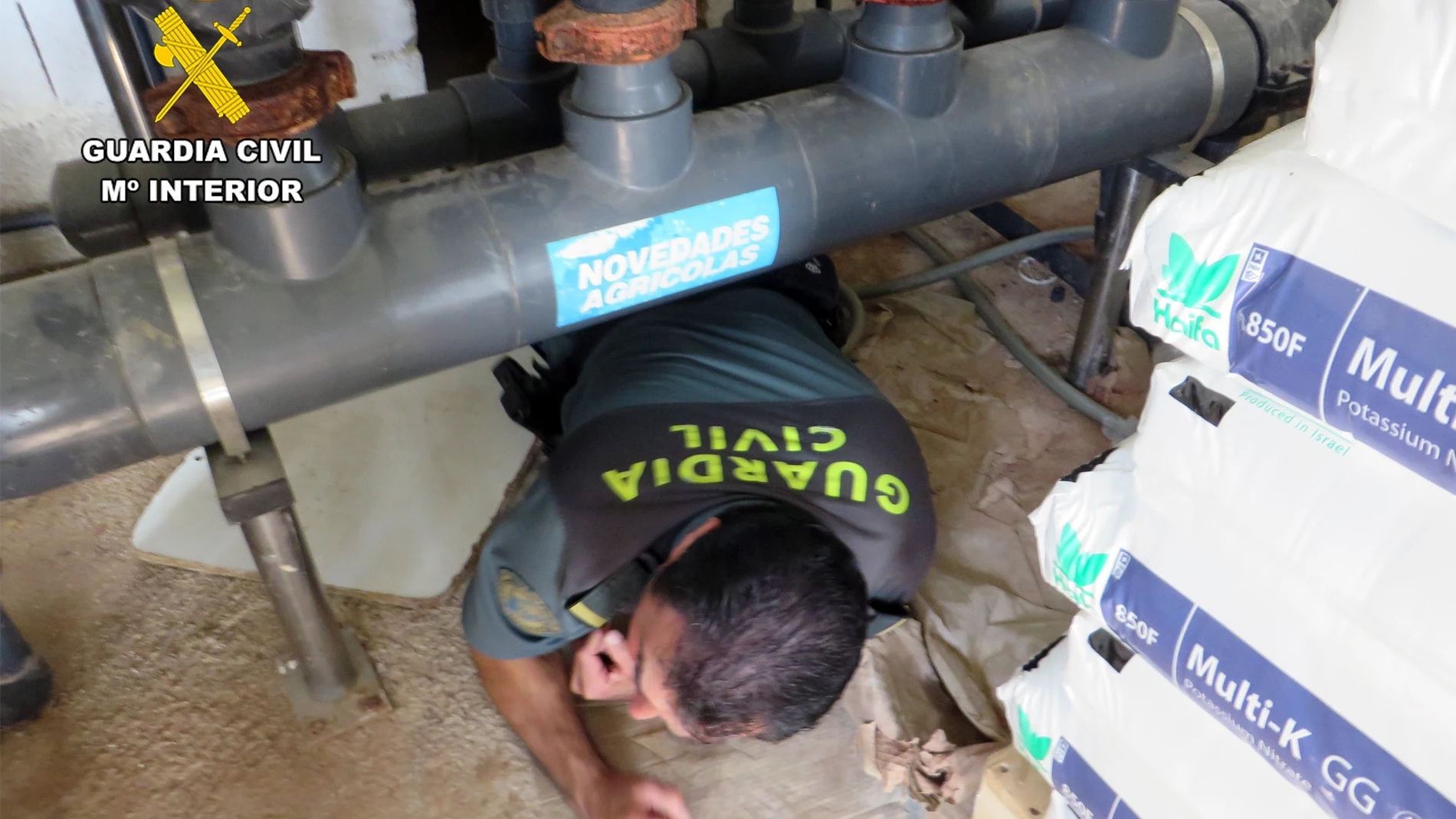 La Guardia Civil investiga a tres empresarios agrícolas por la sustracción ilegal de agua en Alhama de Murcia
